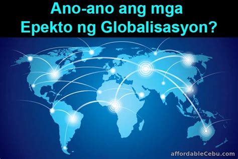 globalisasyon ng komunikasyon sa mundo